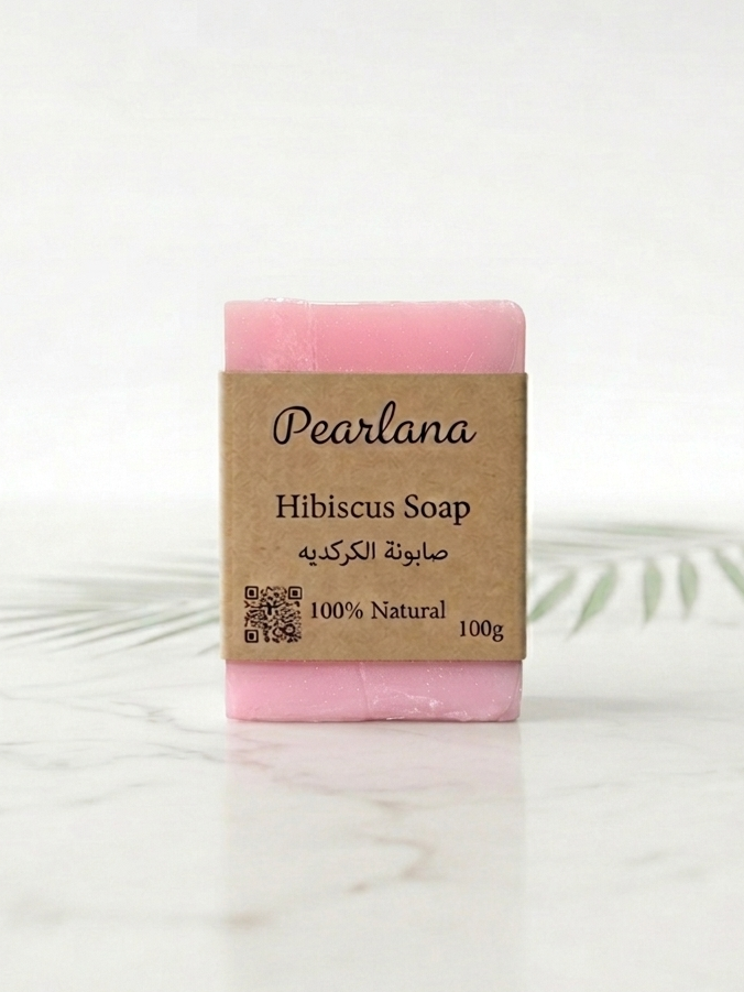 Hibiscus Soap