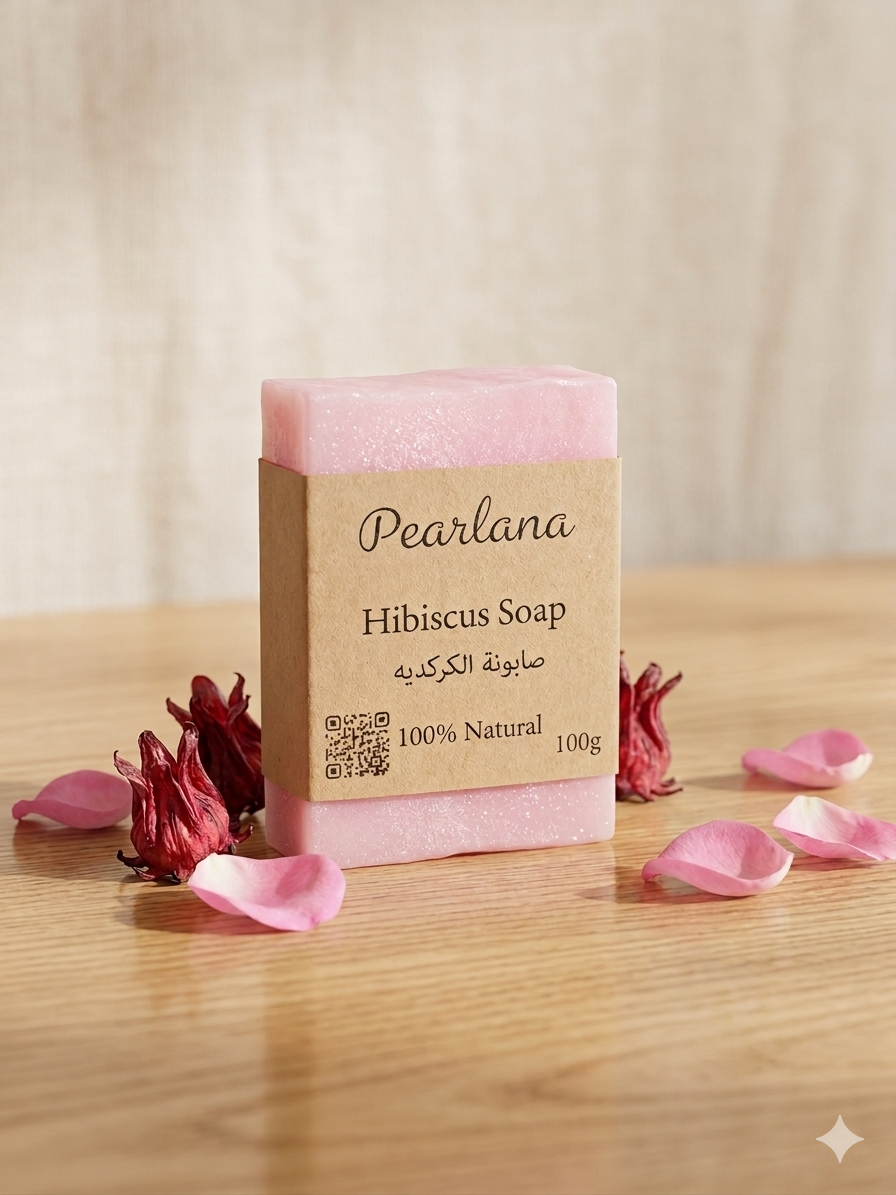 Hibiscus Soap